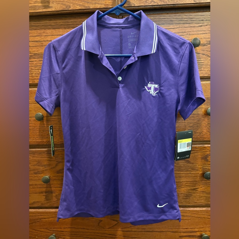 Nike Dri-FIT NWT Women’s Tarleton University Purple Shirt